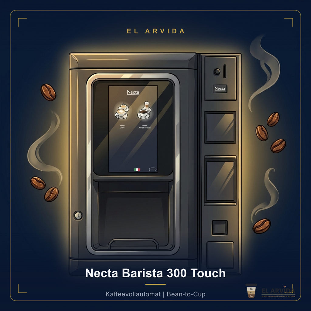 Necta Barista 300 Touch Illustration