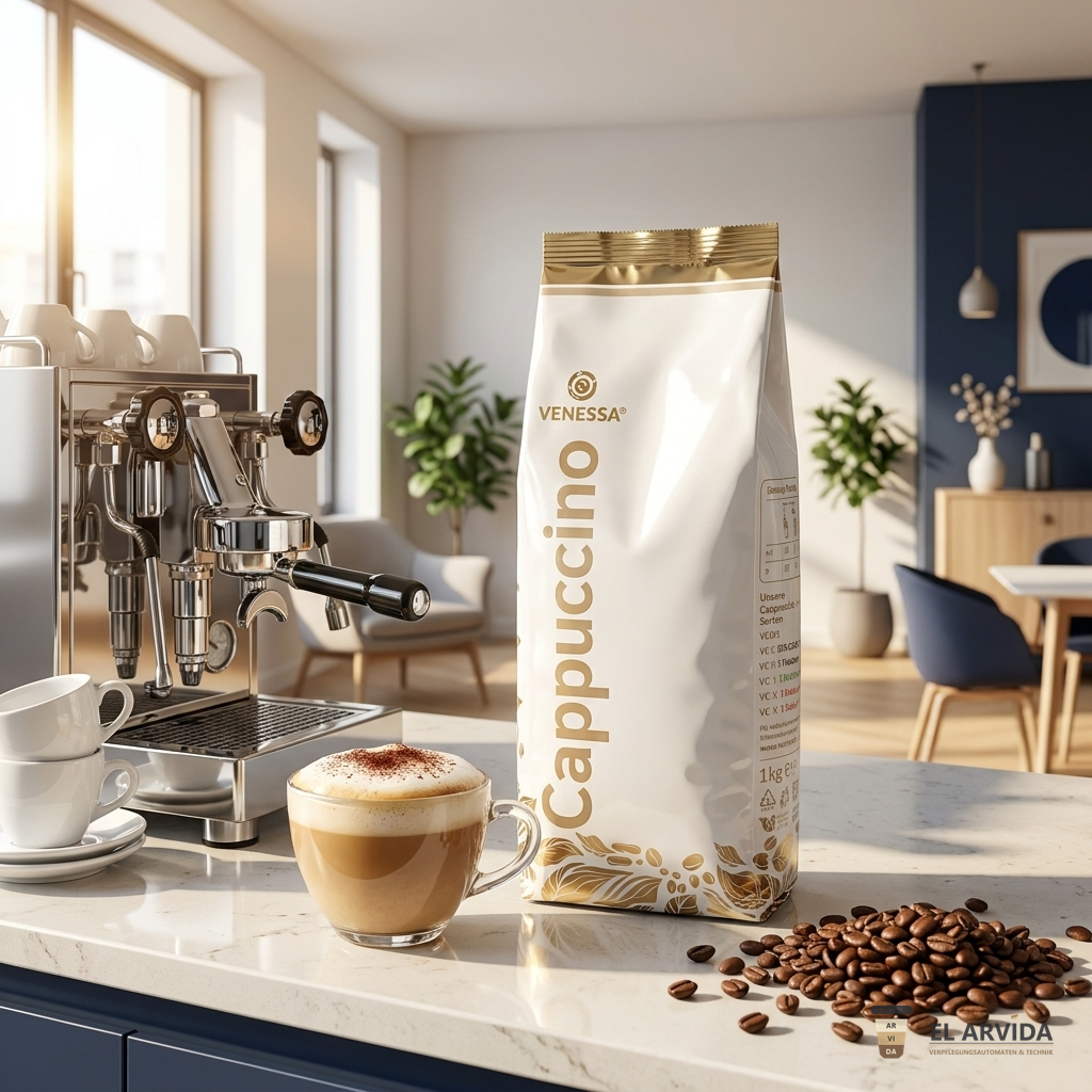 VENESSA Cappuccino in Szene – El Arvida