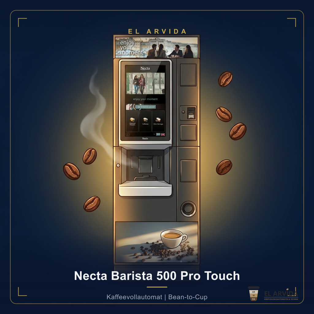 Necta Barista 500 Pro Touch Illustration