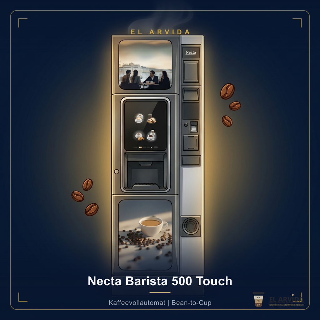 Necta Barista 500 Touch Illustration
