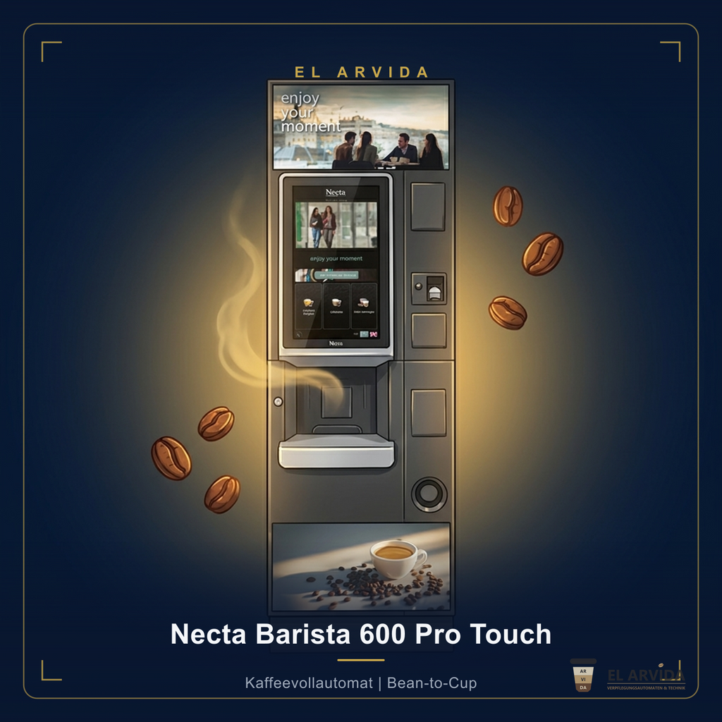 Necta Barista 600 Pro Touch Illustration