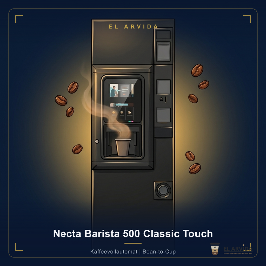 Necta Barista 500 Classic Touch Illustration