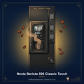 Necta Barista 500 Classic Touch Illustration