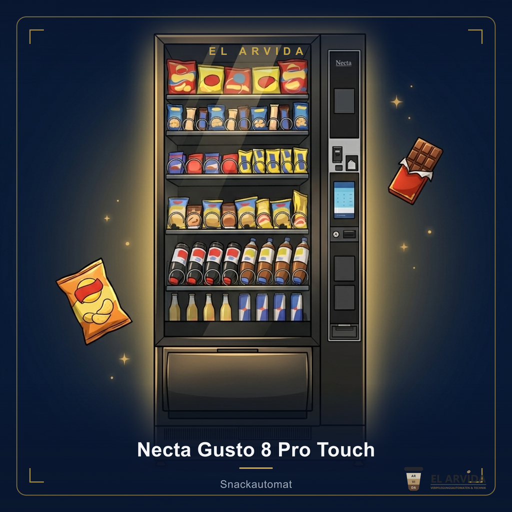 Necta Gusto 8 Pro Touch Illustration