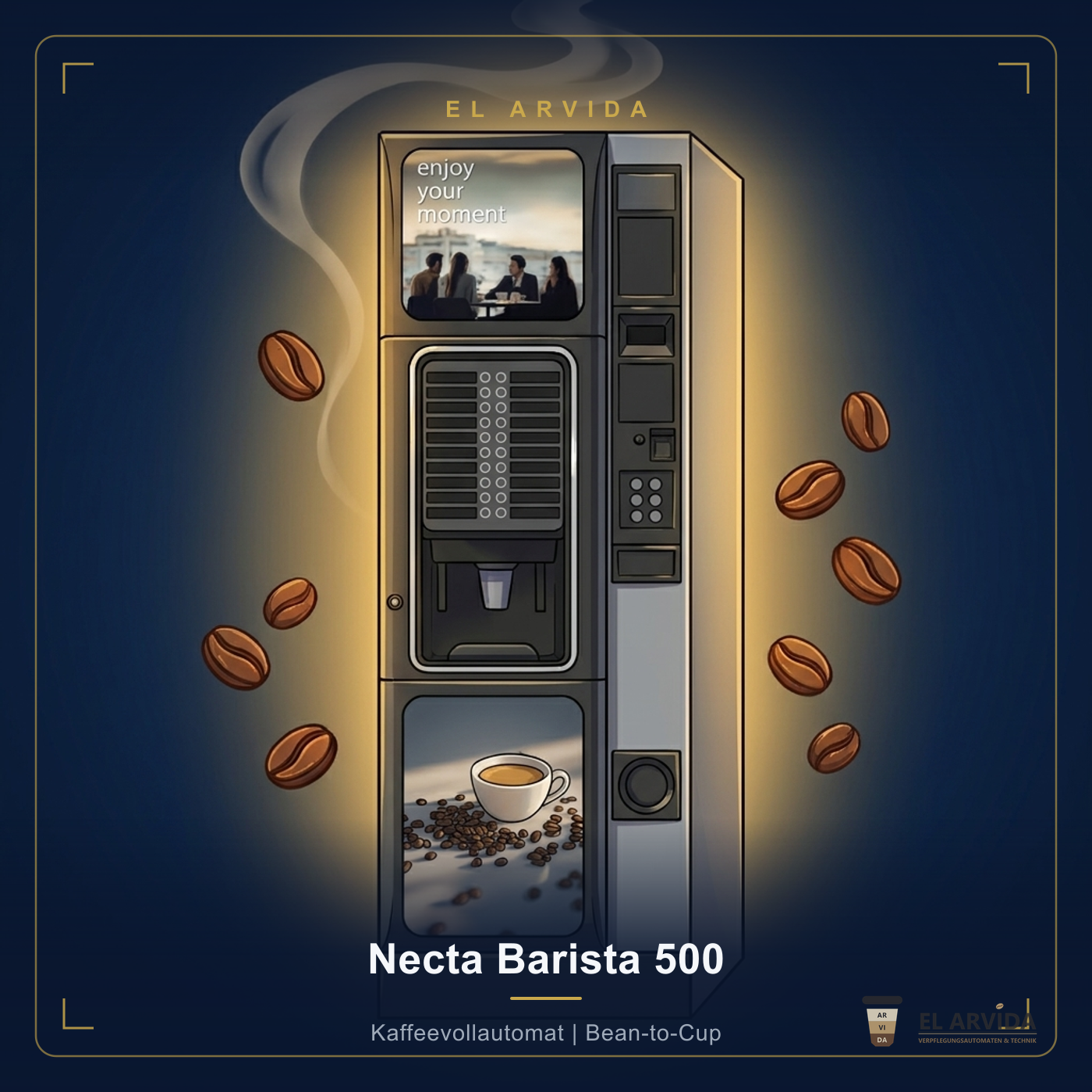 Necta Barista 500 Illustration